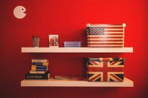 items on the shelf