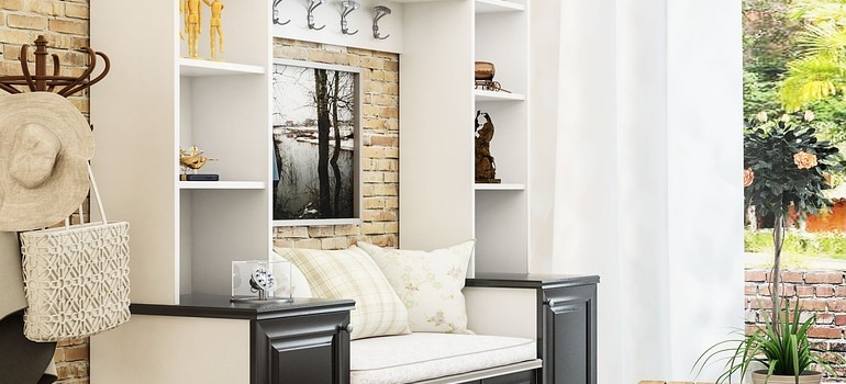 inside of a home